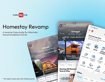Homestay Revamp - MakeMyTrip