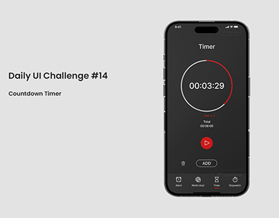 Daily UI #14 Countdown Timer