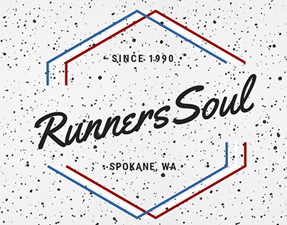 Runners Soul Spokane: Retro Revival Logo