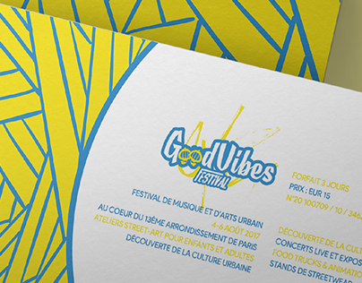 Project thumbnail - Good Vibes Festival // Concept Branding