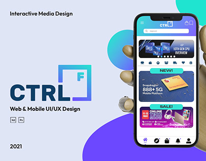 CTRL+F: Web & Mobile UI/UX Design
