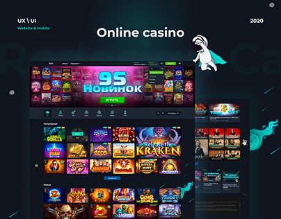 Website - Online casino - Redesign