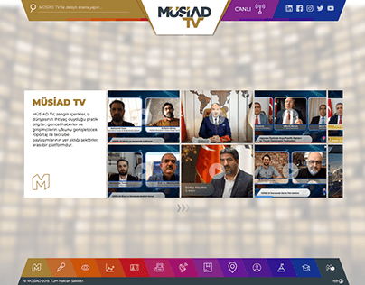Müsiad TV - Web Site