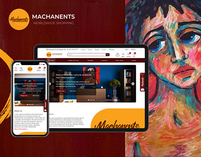 Machanents/Cultural Online Store | UX/UI Design