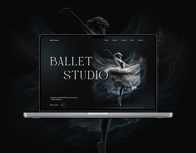 Ballet Studio / Landing page