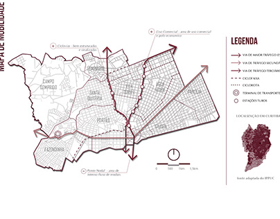 Mapa de Mobilidade | Curitiba - Regional Portão