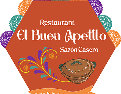 Logo Restaurante comida mexicana
