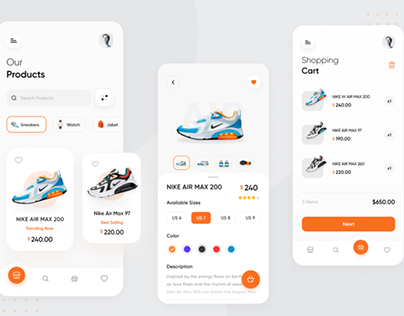 Designing A E-commerce Apps