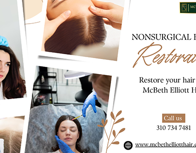 Nonsurgical Hair Restoration at McBeth Elliott Hair