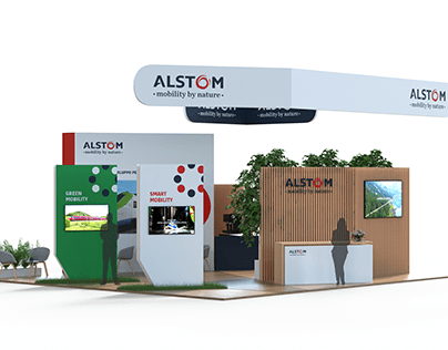Project thumbnail - Alstom Booth Design