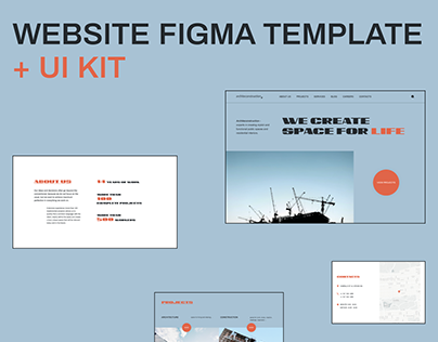 Architeconstruction - Full Website Figma Template