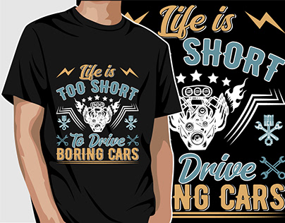 Car T-shirt Design | Car Shirt Design | Car Tees | Tees