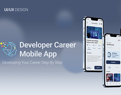 Project thumbnail - E-learning App For Developer Career | UI/UX