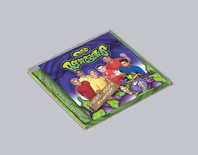 CD Album Os Beringelas 2002 (Comic Rock Band)