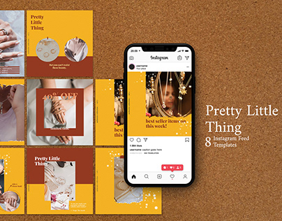 Pretty Little Thing Instagram Feed Templates