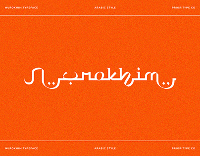 Nurokhim – Arabic Style Font