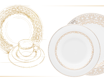Lumière l Porcelain Dinnerware Set - Strauss 2020