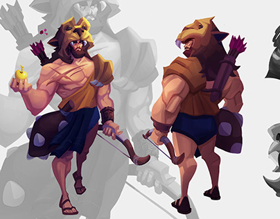 Heracles Character Design