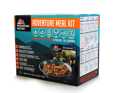 Adventure Meal Kit - Package Design