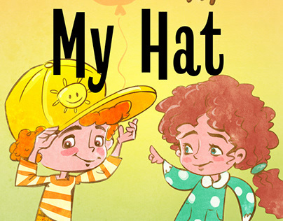 Illustrations for My Hat children book |Kindergokids|