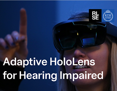 Adaptive HoloLens for Hearing Impaired
