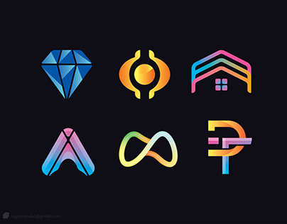 Gradient Logo Design Collection Set
