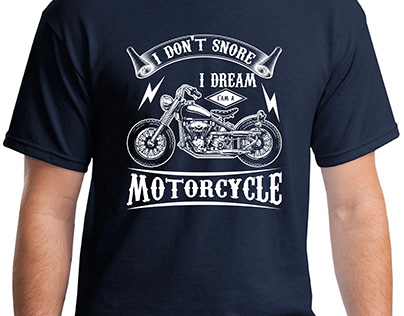 Motorcycle T-shirt design