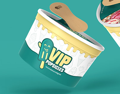 Branding & Product Designing - VIP POPSICLES