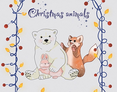 Christmas animals