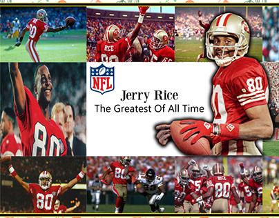 Jerry Rice- NFL- The GOAT