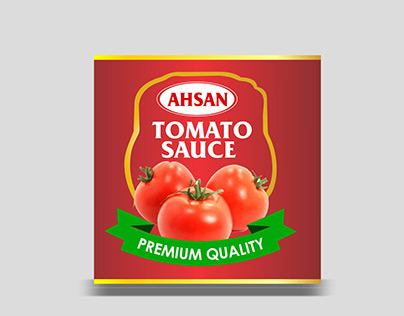 Project thumbnail - Ahsan Tomato Sauce & Paste Designs