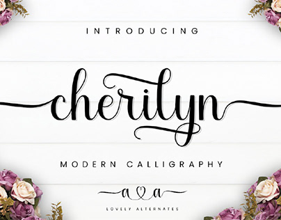 FREE | Cherilyn Modern Calligraphy