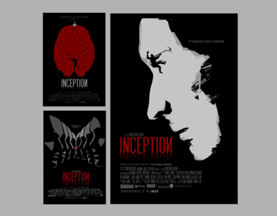 Inception minimalist poster series