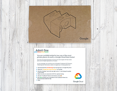 Google Cloud- Google Cardboard Postcards