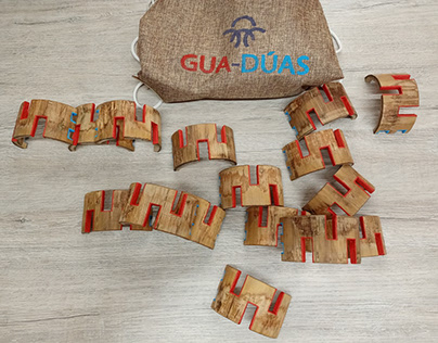 "GUA-DÚAS" - Piezas armables elaboradas con Caña Guadua