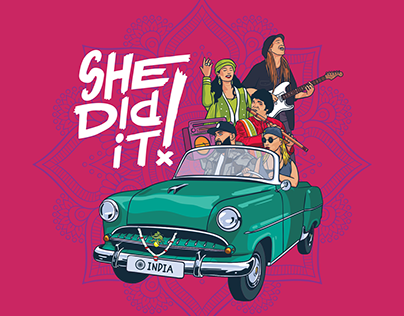 "She Did It" - Album Art