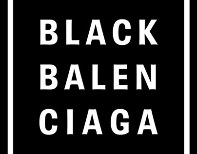 Black Balenciaga