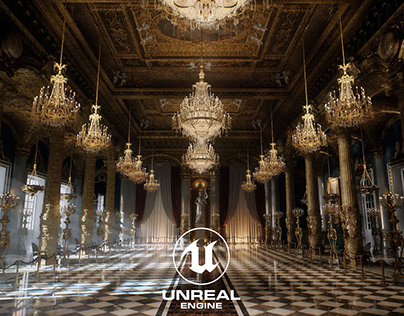 UE5.1 Majestic Ballroom / Demo Download