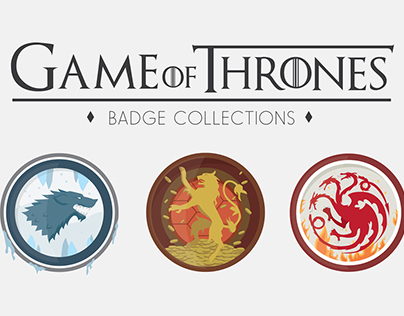 Game Of Thrones Badge Collections