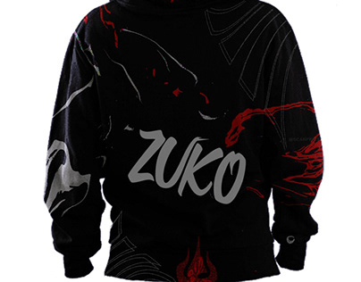 “Zuko” - Fire Nation Concept Hoodie
