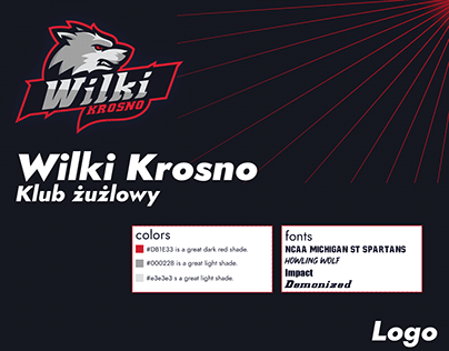 Celfast Wilki Krosno - Rebranding proposal