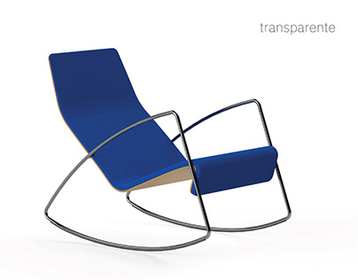 rocking chair - transparente