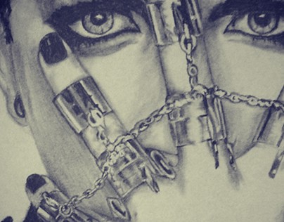 Pencil Portrait: Adam Lambert