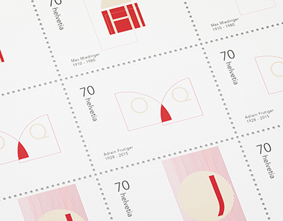 Commemorative Stamp Collection: Swiss Typography