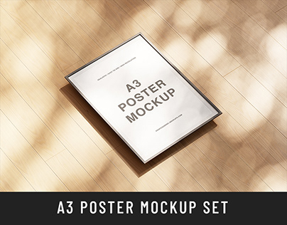 A3 Poster Mockup Set