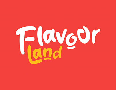 Flavoor Land Restaurant Logo Design