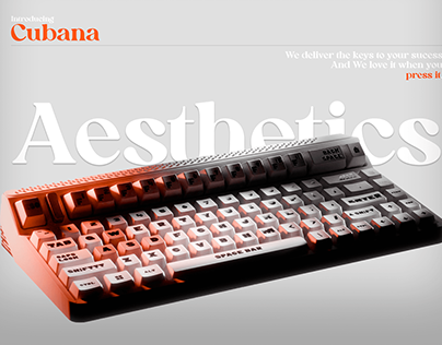 Project thumbnail - TheCubana Aesthetic Keyboard