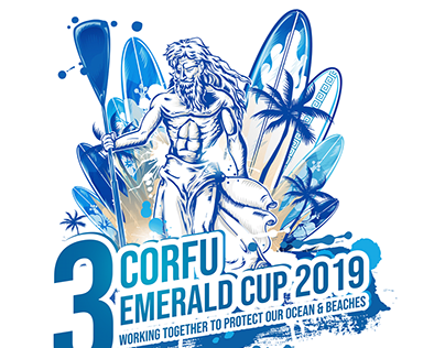 Corfu Emerald Cup-2019 POSTER & T-shirt Print