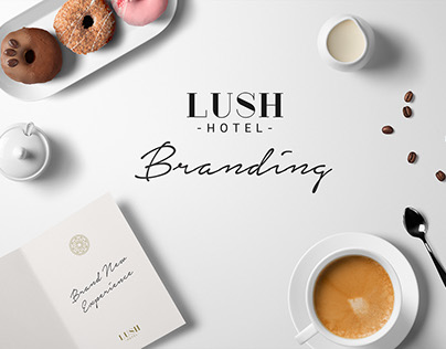 Lush Hotel Branding