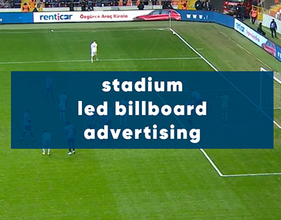 Stadium Led Billboard Advertising ( Motion Graphic )